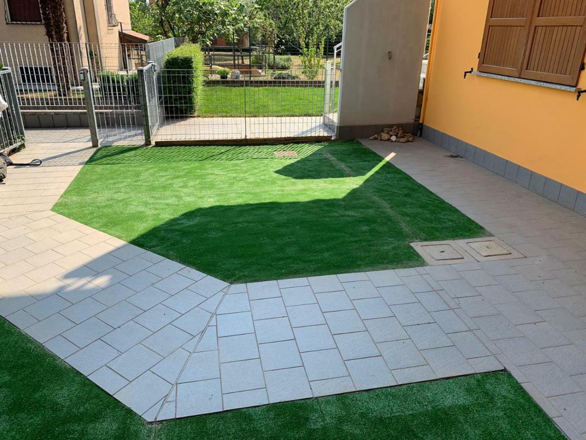 Trilocale In Villetta Piano Terra Indipendente Osio Sotto Exteriör bild